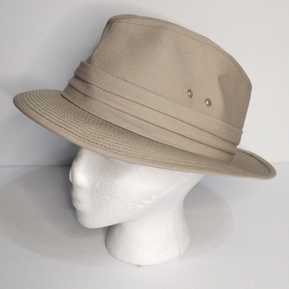 L Brand Structured Fedora Hat Western Style Made in USA Classic Cowboy Look main image 5